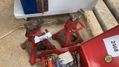 2 x axle stands