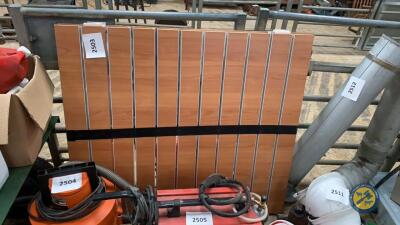 2 x sheets slot board