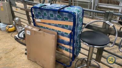 Fold out spare bed
