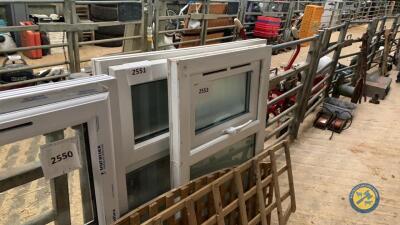3'2" wide x 3'7" PVC window