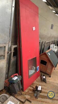 2x fire doors