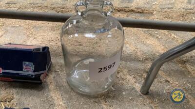 Old style glass jar
