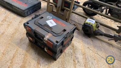 2x Bosch toolboxes