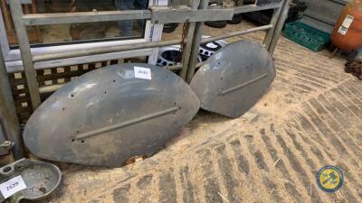 Pair of Ferguson mudguards