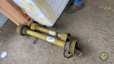 2x PTO shafts