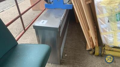 Stainless steel shelving