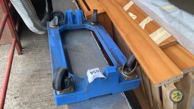Blue trolley