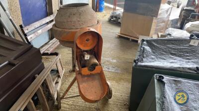 Cement mixer electric