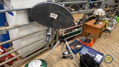 Satellite dish & stand
