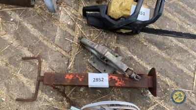 Car jack hard rotaspreader jack