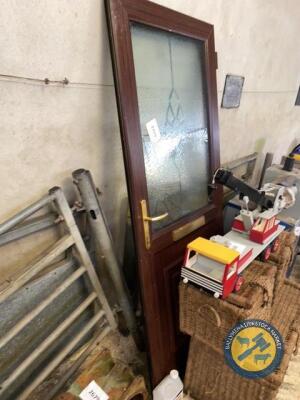 PVC door no key