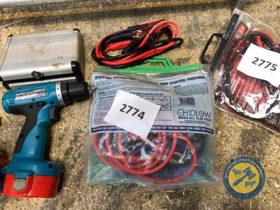 2x pairs jump leads