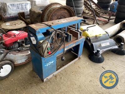 McMaster electric hacksaw & stands