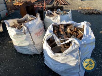 3 x tote bags of fireplace
