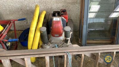 Yanmar key start diesel 3" water pump complete with hoses