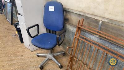 Office chair with high back