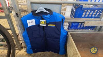 Extra large New Holland body warmer