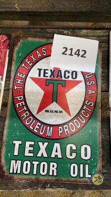 Texaco sign