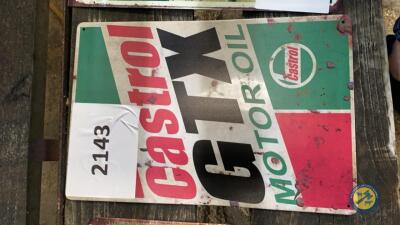 Castrol GTX sign