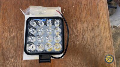 Pair 12v LED spot lights