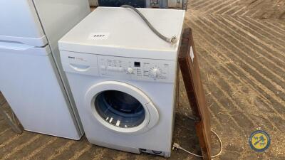 Bosch washing machine working