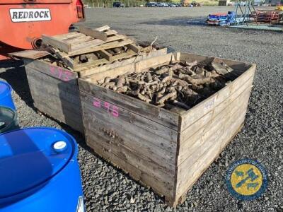 2x large potato boxes of firewood