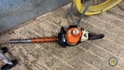 Sithl HS 82RC hedge cutter, starts, runs, cuts