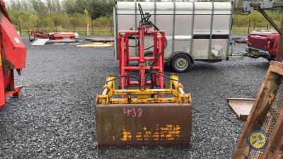 Quick hitch 3 point linkage Johnston shear grab