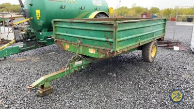 Fraser 10x7 tipping trailer