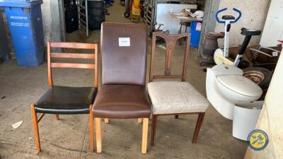 3x dining room chairs