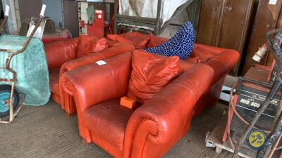 Sofas - 3 piece suite