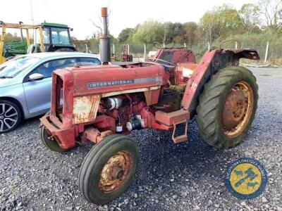 International 454 Tractor suitable for restoration, no taxbook, engine good, steering overhauled