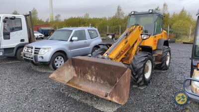 Terex TM 200-R telehandler 2005, PO55 WWG, no MOT, 6877hrs, key, diesel, with bucket & pallet toes