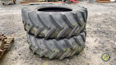 2x Uniroyal tyres 580-70-38