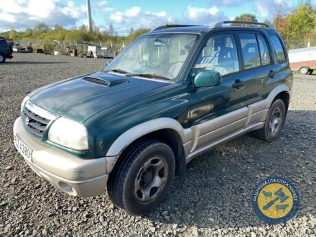 Suzuki Grand Vitara TD estate car 2002, PLZ 4380, No MOT, 179,000miles, taxbook & key, diesel