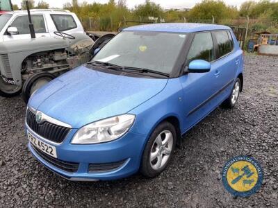 Skoda Fabia 1.6 TDI 2013, FRZ 4522, MOT June22, 114,000miles, taxbook & key, diesel, full service history