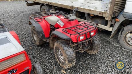 Honda quad 2013, petrol, key, 4x new tyres