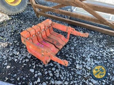 6x tractor weights with carriage for David Brown