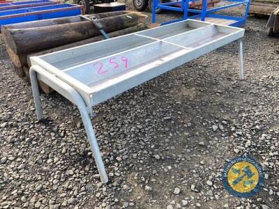 New double cattle trough