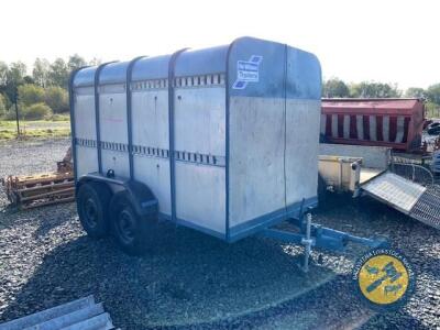 10x5 Ifor Williams cattle trailer