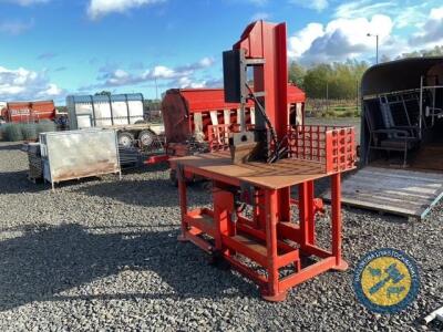 3 point linkage large table vertical log splitter with large splitting head