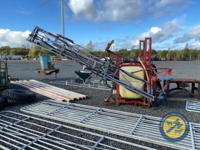 Hardi 800L 18m booms sprayer with shaft