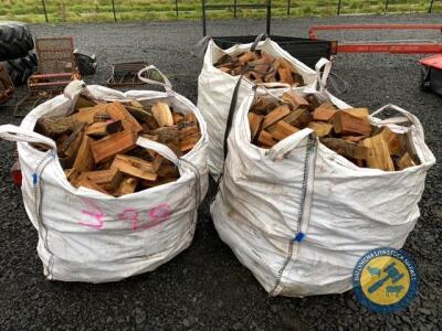 3x bags of firewood