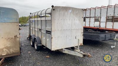 Ifor Williams 12x6 cattle trailer with dividing gate