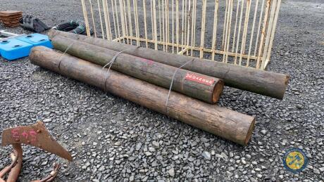 5x telegraph poles approx 9ft