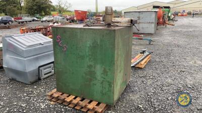 600gln steel oil tank with hose reel