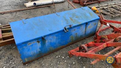 Blue tool box