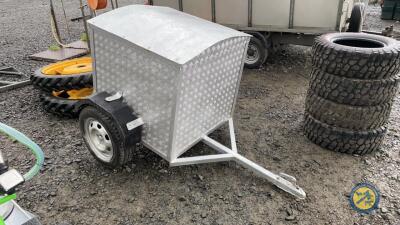 3x3'6" dog trailer