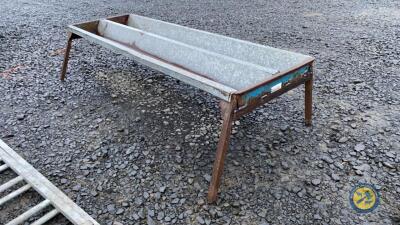 Double Fleming cattle trough 8"