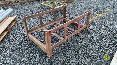 Heavy duty steel cage with 4 lifting points